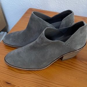 New grey Vince camuto booties, 2” heel